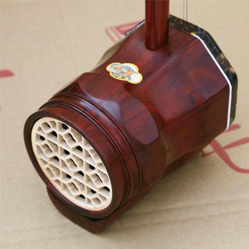 紫厂角家直发小叶檀正八中胡手工中胡二胡乐器8888
