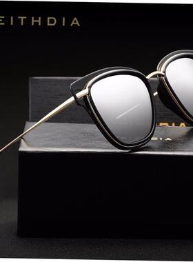 VEITHDIA Womens Sun glasses Polarized Mirror Lens Luxury