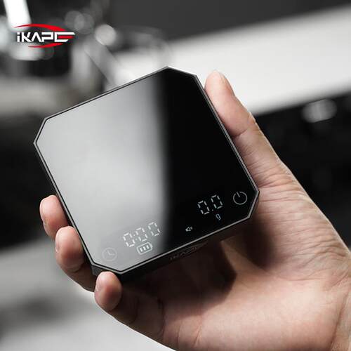 IKAPE灵镜L2-mini咖啡电子秤意式手冲智能计时专用咖啡称可充电