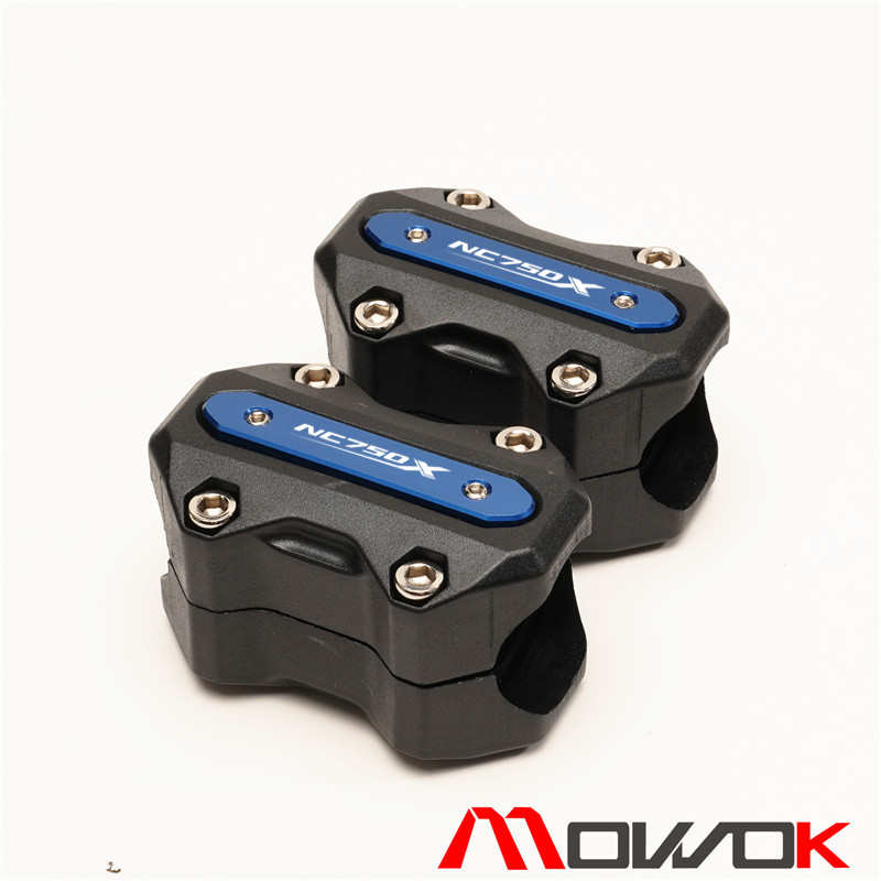 摩托车配件适用本田 NC750X NC700X 改装车塞护杠保险杠防摔胶块