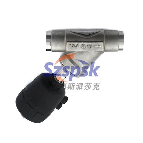 不锈钢卫生级快装焊接蒸汽Y型角座阀ZP611F-16P DN15 20 25 32 40