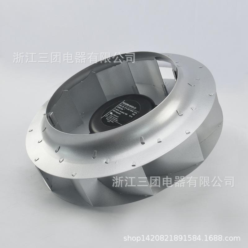 涡轮离心风机铜芯金属叶轮冷却高压大风量离心风机空气净化器