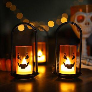 little Crossing nightli like pumpkin Halloween candlelights