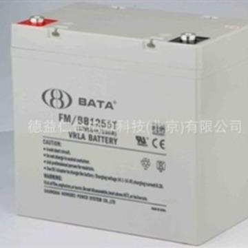 鸿贝蓄电池FM/BB1255T/12V55AH铅酸蓄电池