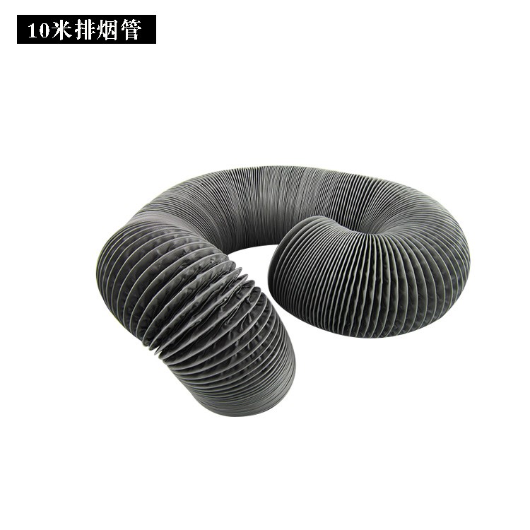 钢丝伸缩镀铜pu聚氨酯风管新输送吸尘软管100200250壁厚1.5mm