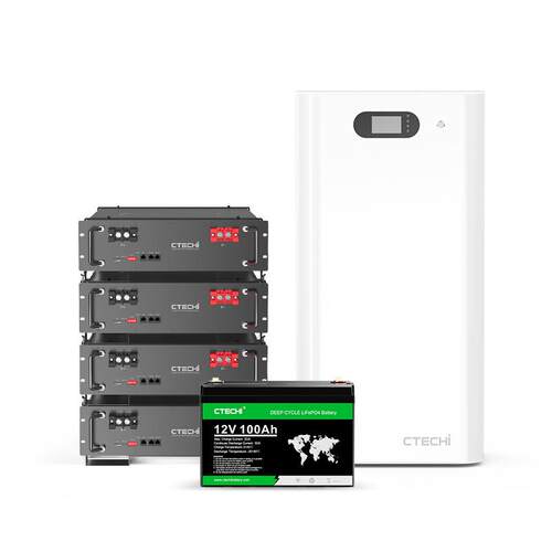光伏发电套装5kw离网太阳能光伏发电系统家用5500w太阳能供电系统