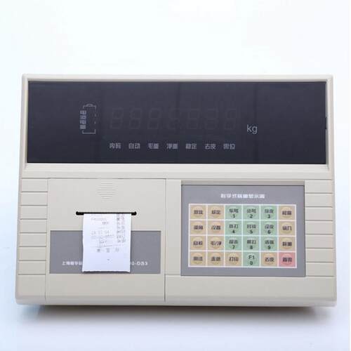 上海耀华仪表XK3190-DS3地磅称重显示器带打印表头数字式控制仪表