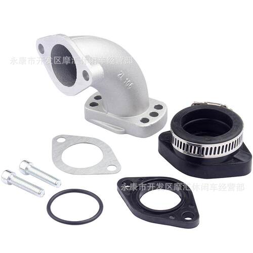 适用VM22/26 PE24 PE28 125-160CC LF YX化油器喉管进气管转接头