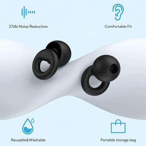 Loop Quiet Ear Plugs for Noise Reduction for Sleeping Silico