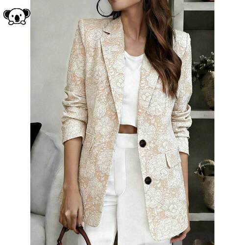 N 25230 Women Business Blazer Jacket Elegant西装外套