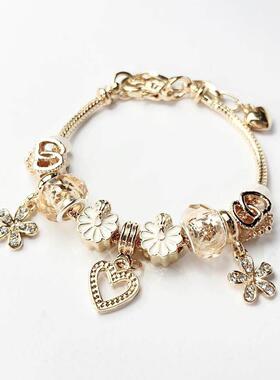 Women Heart Bracelets Jewellery Pulseira Feminina Bracelet