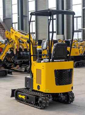 源HT08履带头厂家 H钩T12挖掘吨1.2挖掘机 微挖小挖果园用挖土机