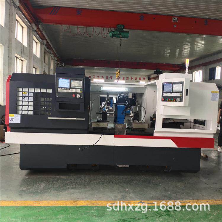跑步机滚筒用双头数控车床粮食机械配件用数控机床
