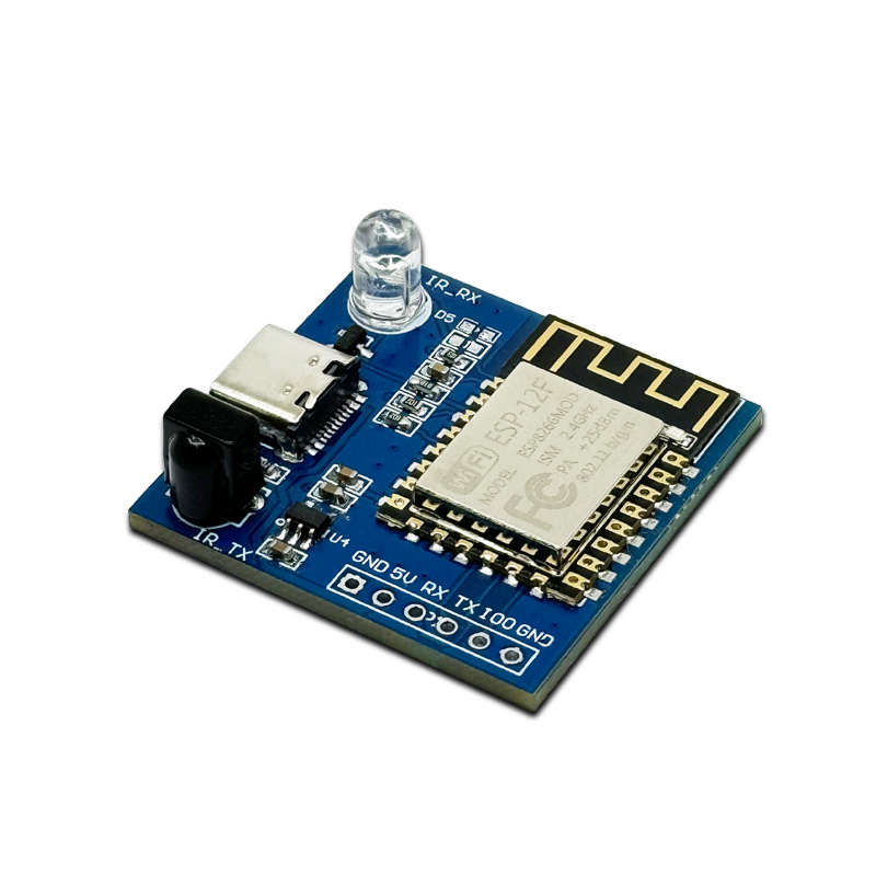ESP8266 红外发射接收 NEC指令WIFI透传模块