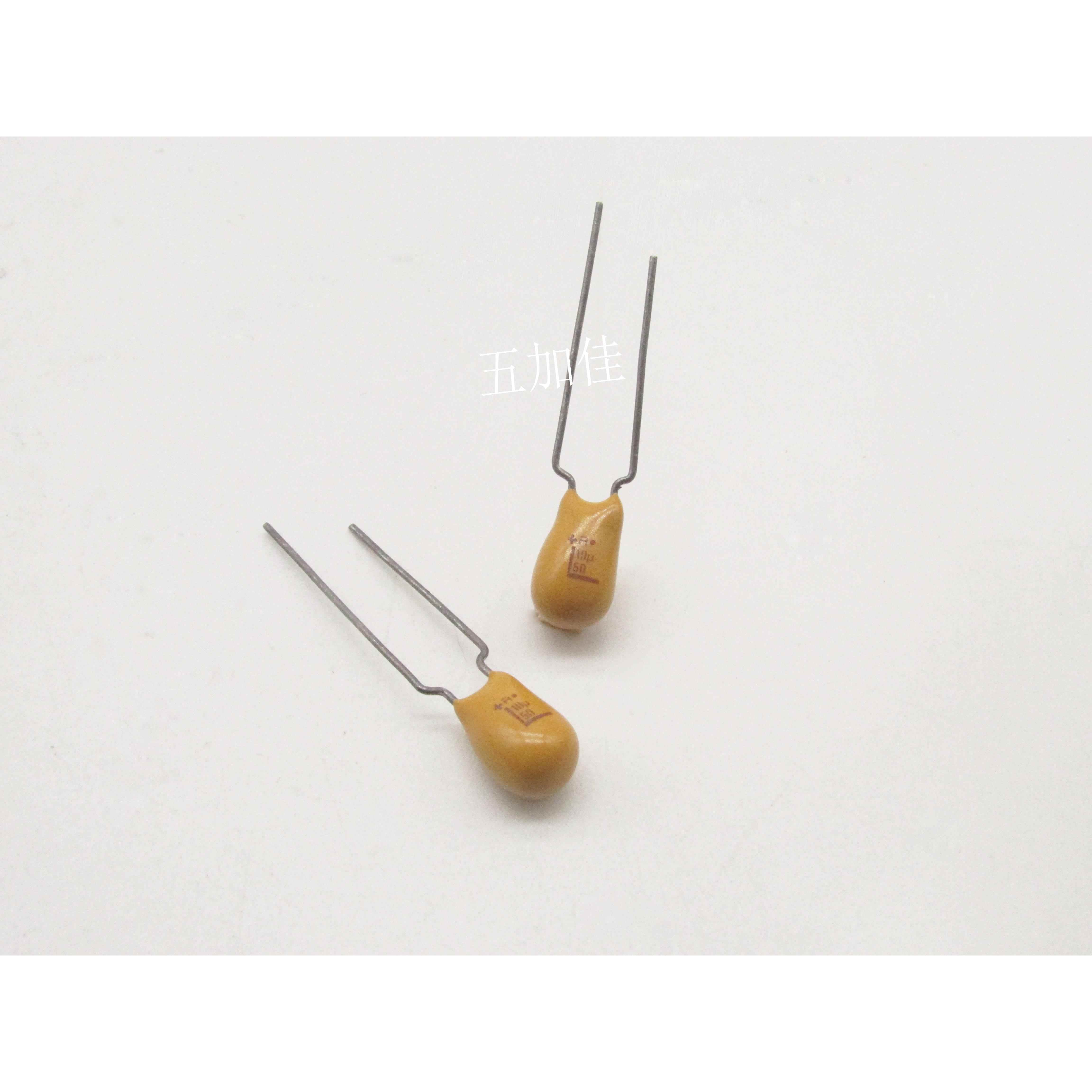 进口 TAP106M050SCS 50V10UF 音频发烧直插钽电容 TAP106M050CCS