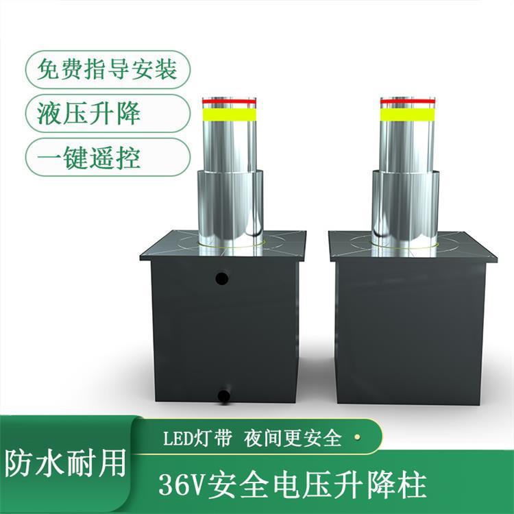 程煤升降柱全电动遥控半自动伸缩立柱地桩路桩
