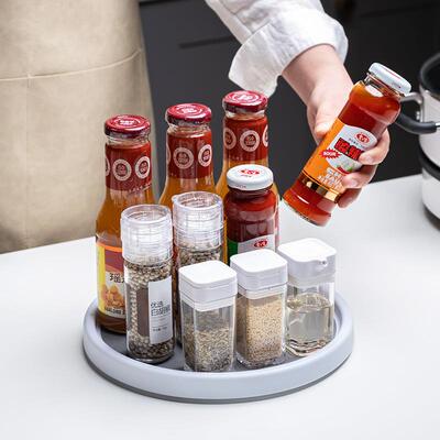 Creative Multi-functional Rotating Kitchen Condiment and Fru