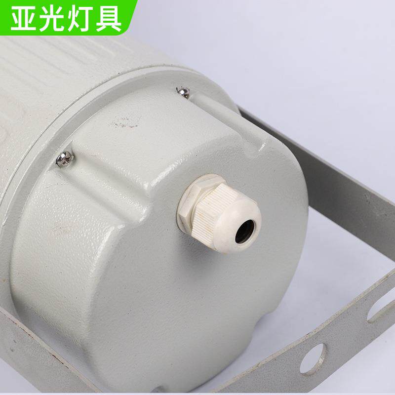供应户外强光探照灯小功率圆形投光灯电筒灯自动旋转led探照灯