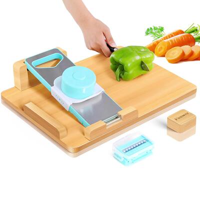 竹制砧板可手操作VBH7-5砧切菜板单残人使用防霉切菜板水果面疾包