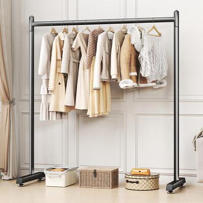 Floor standing clothes rack, bedroom, dormitory, home use cl
