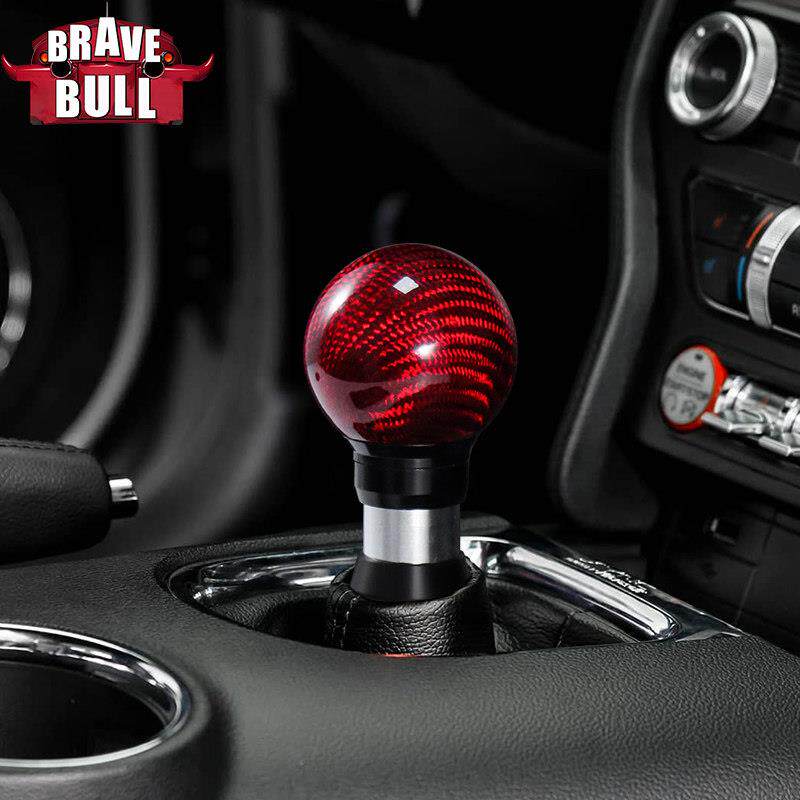 汽车碳纤维挡换挡头改装挡换挡头自动挡万向波棒挡换挡杆挡杆手球