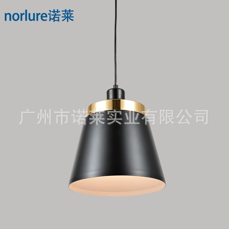 现代简约吊灯 黑色工业风餐厅咖啡厅发廊茶艺甜品屋装饰吊灯灯罩