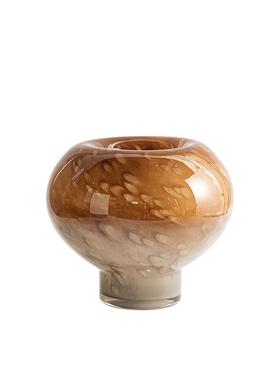 高级感小众轻奢渐变色玻璃花瓶客厅艺术中古插花器装饰花器