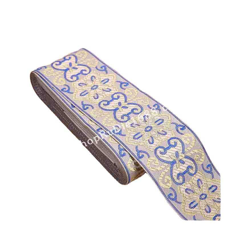 汝蝶5cm民族风花边电脑提花织带窗帘家居涤纶线辅料花边DIY配件等,居家布艺,花边,淘宝优惠券,粉丝福利购,淘宝优惠卷