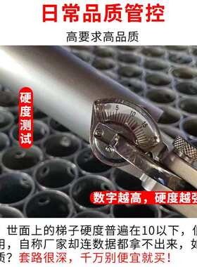 铝合金伸缩梯广东厂家户外安全升降加厚竹节折叠梯子人字梯