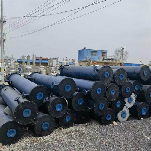 供应二手石墨冷凝器 10-200平方石墨块石墨管冷凝器 化工工业换热