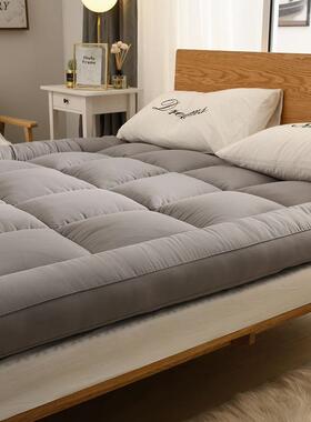 加厚10cm羽丝绒可折叠学生宿舍榻榻米软床垫褥子1.5m1.8m0.9米