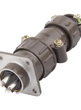 P20 2芯25A2芯10A 航空插头连接器 P20K8Q P20J8Q P20J8A P20K8AQ