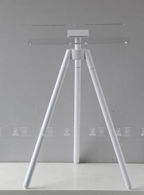 现代简约亚克三脚杂志架轻奢部92样展板房售楼酒店落地力高档示书