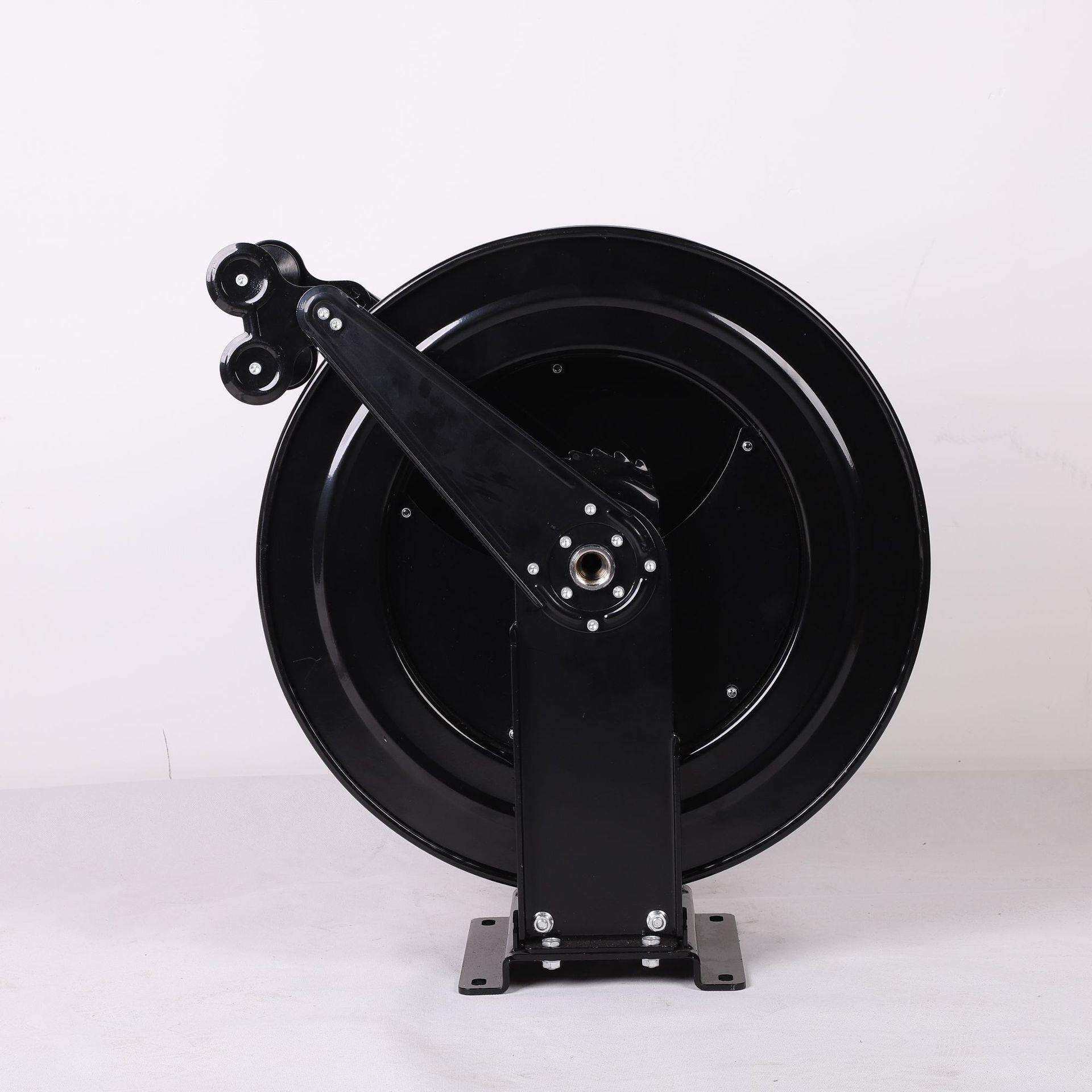 瀚诺高压水鼓卷管器气鼓电鼓自动伸缩收管器风炮关防爆洗车店组合