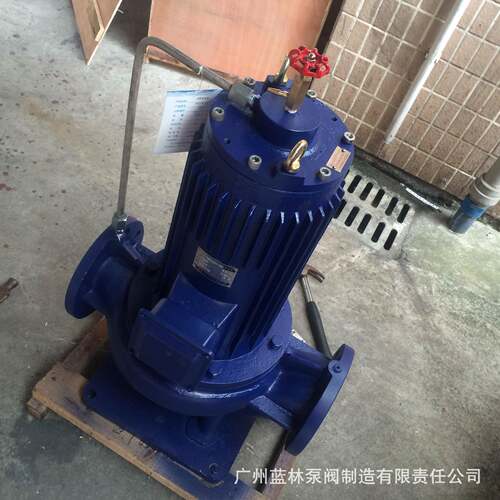 立式屏蔽泵 PBG/SPG100-125低噪音管道增压泵 地暖循环泵