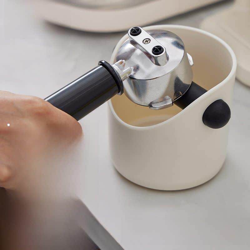 柏翠咖啡渣桶咖啡布粉器具敲渣桶废粉渣收纳盒咖啡机工具配件