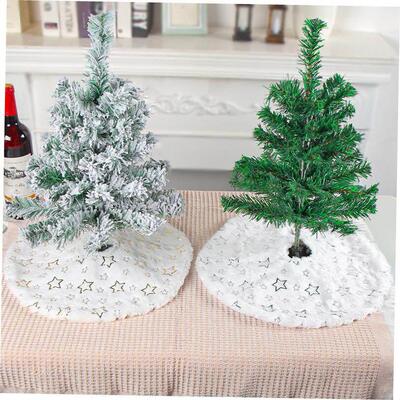 Christmas tree skirt table top Christmas tree decoration
