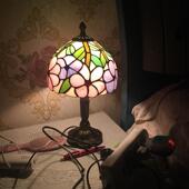 BC10现代简约地中海田园礼品台灯卧室咖啡厅灯具温馨学生床头小夜