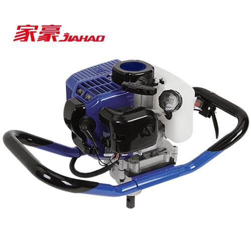 JH-GD-003两冲程手持式汽油机地钻土机施肥打洞挖坑机植树种