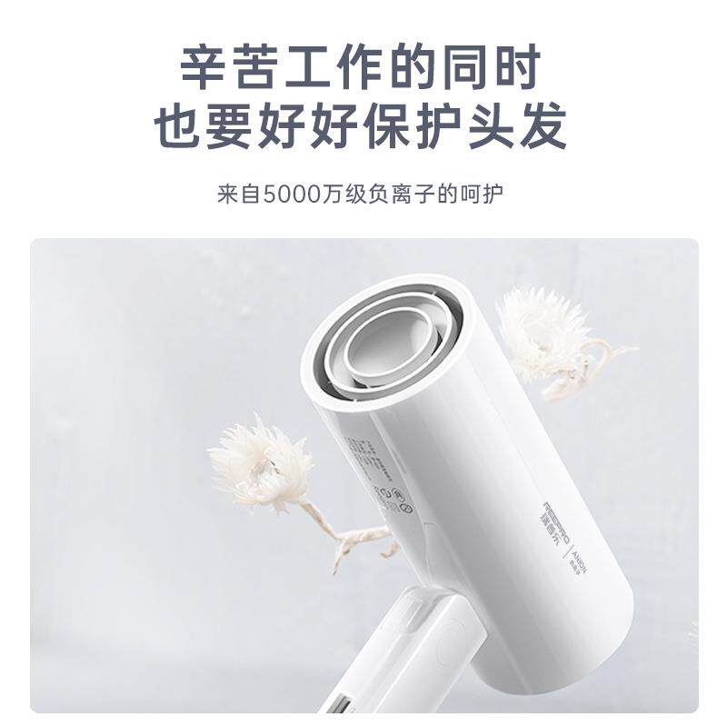 瑞普乐RH1501折叠式吹风机57度恒温舒适护发吹风筒冷热双档电吹风