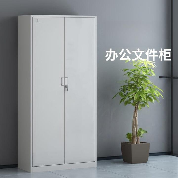 文件柜办公室铁皮柜收纳资料钢制柜子带锁财务凭证档案柜文件柜