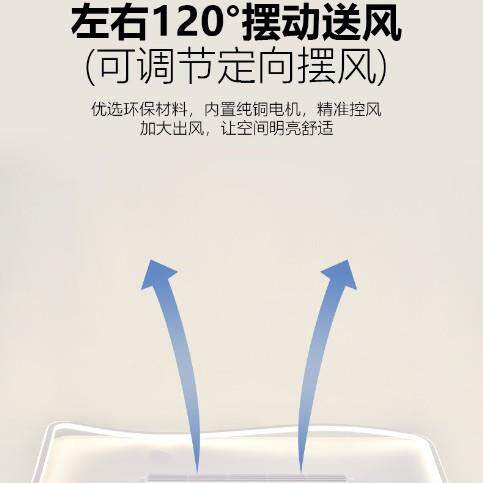 滚筒式无叶风扇灯波浪客厅吸顶灯2025年新款现代简约全屋灯具套餐