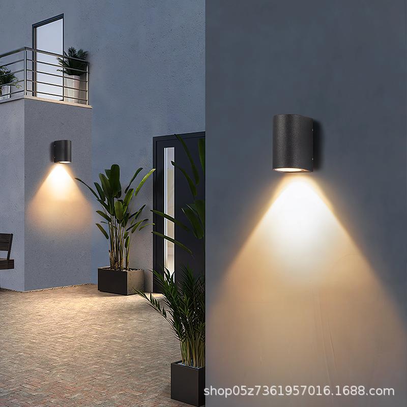 室外壁灯防水户外庭院光别墅外灯现简约双墙向阳台leB1126+B1d洗
