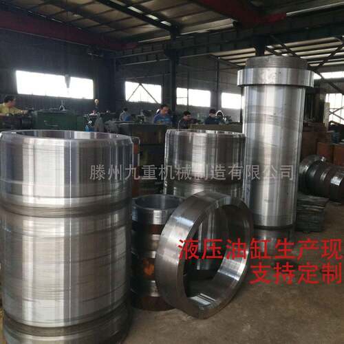 爆款315吨液压油缸快速400吨压力机缸300t活塞法兰式油缸实体厂