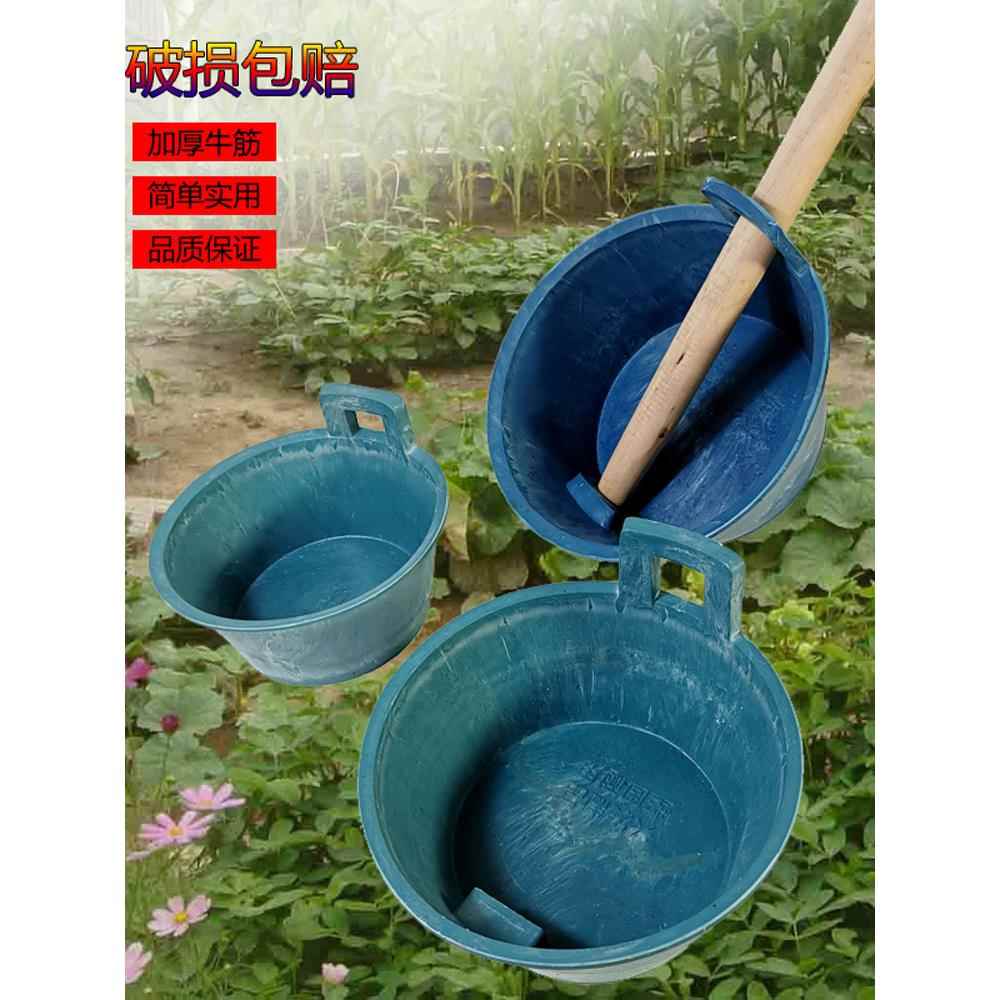 大粪勺尿勺粪瓢浇水施肥牛筋耐用舀子长木柄农用尿瓢农村水瓢水勺