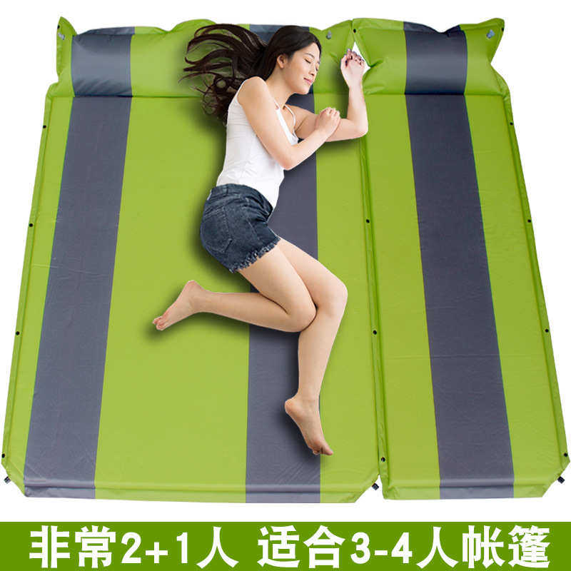 户外便携垫人地充野外垫子气垫露营睡帐篷自动双床垫加厚垫防潮垫