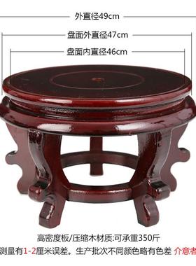 摆件底座底座佛像鱼缸装饰摆件