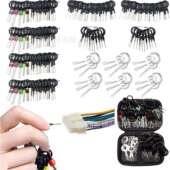 146pcs汽车退针器连接线束端子取出拆卸工具电路维修多功能取针器