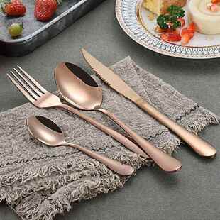 Set Tableware Western Steel Home Stainless Cutlery