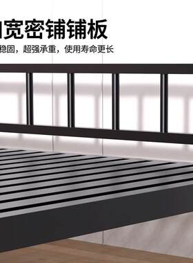 东莞厂家工人工地单人铁架床学生员工宿舍公寓单层床单人铁艺床